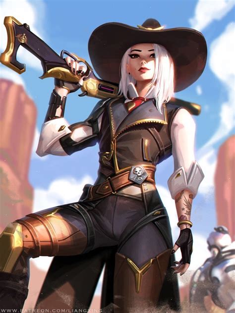 ashe naked|Ashe Overwatch Porn Videos 